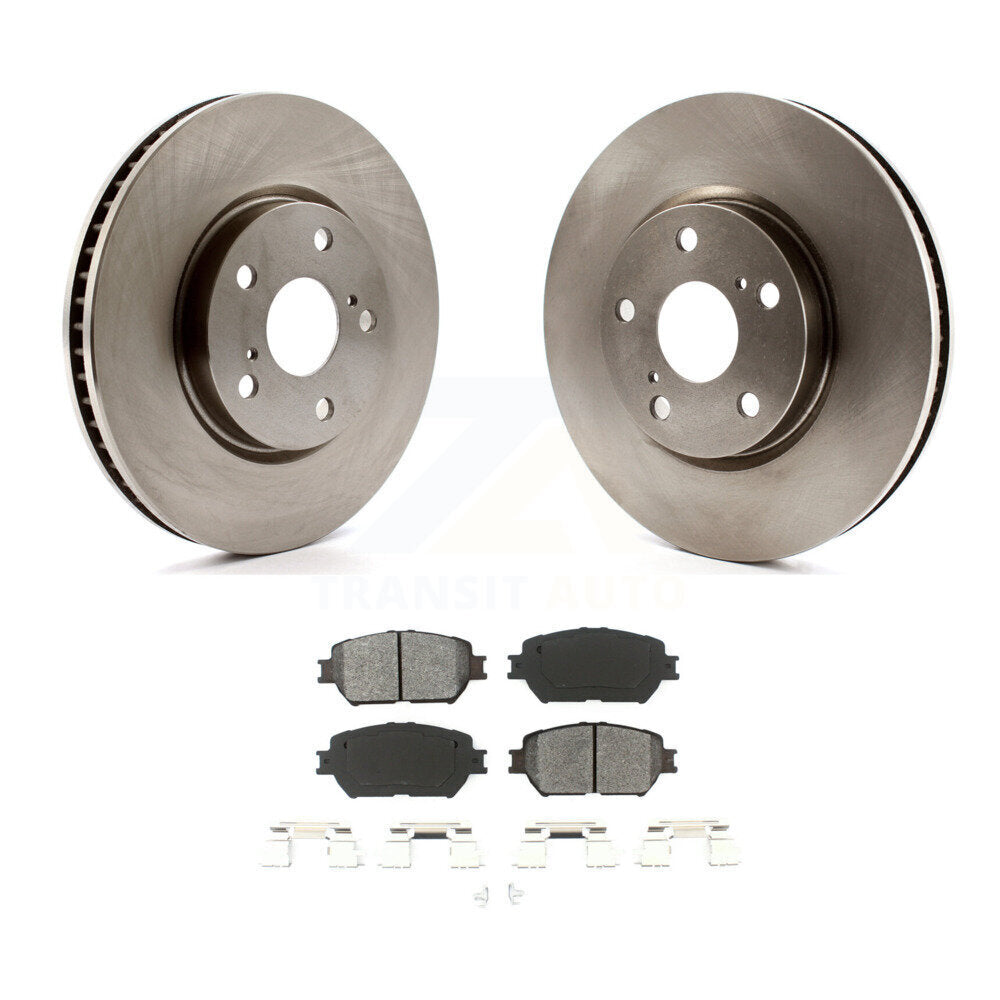 Kit de disques de frein à disque avant et plaquettes semi-métalliques pour Lexus IS250 GS300