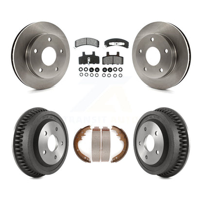 Kit de plaquettes et de tambour semi-métalliques pour Rotor de frein avant et arrière, pour Dodge Ram 1500 4W 94-99