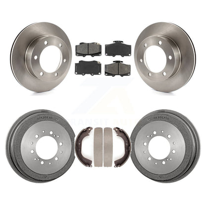 Kit de tambour à plaquettes semi-métalliques, Rotor de frein à disque avant et arrière, pour Toyota 4Runner Tacom