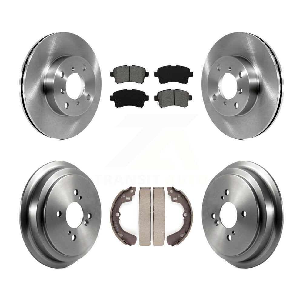 Kit de plaquettes et de tambour semi-métalliques pour Rotor de frein avant et arrière, pour Suzuki Aeri 2002 – 2005