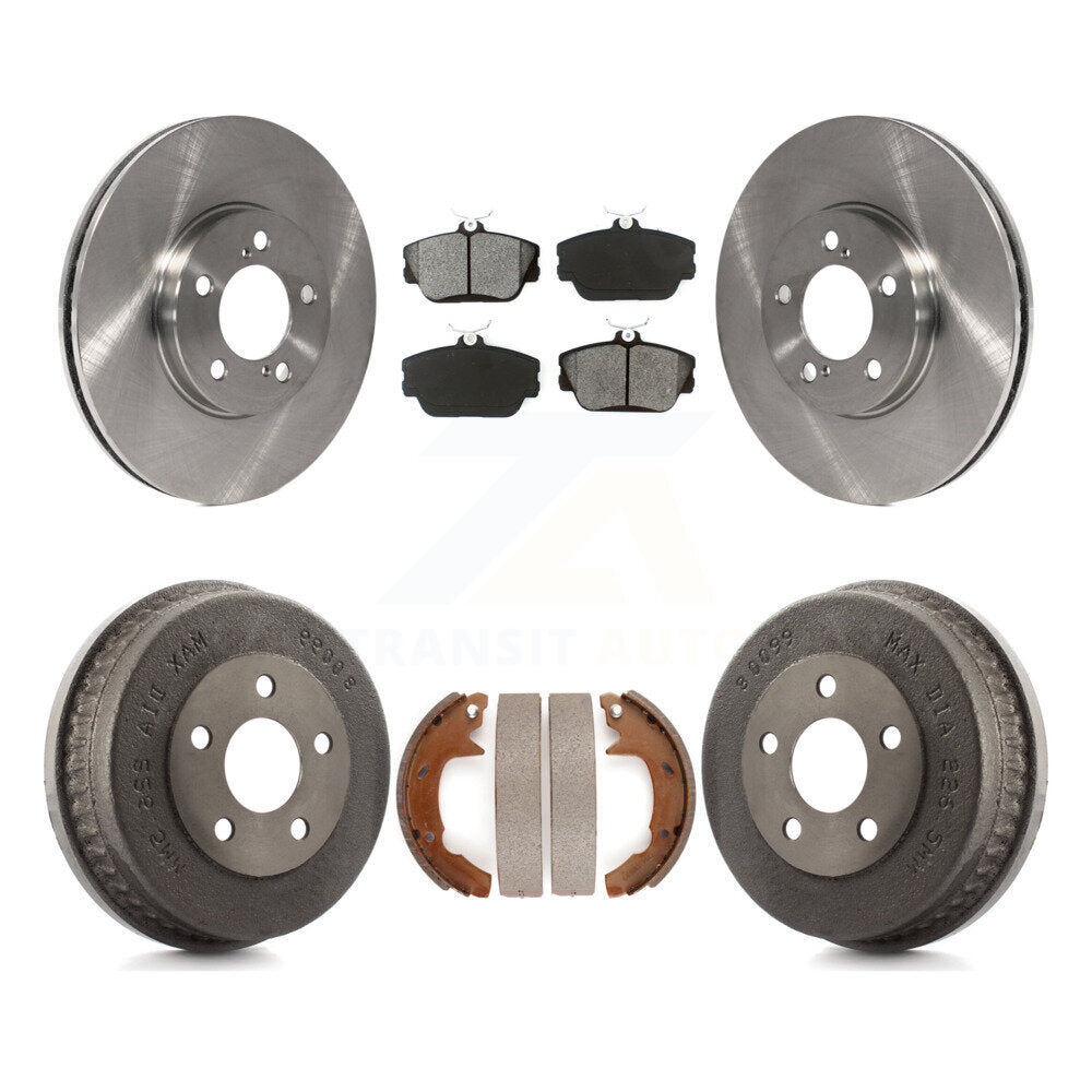 Kit de tambour à plaquettes semi-métalliques, Rotors de frein avant et arrière, pour Ford Taurus Mercury Sabl
