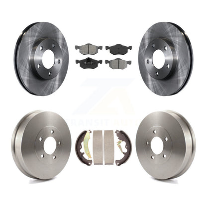 Kit de plaquettes et de tambour semi-métalliques pour rotor de frein avant et arrière, pour Ford Escape Mercur 2007