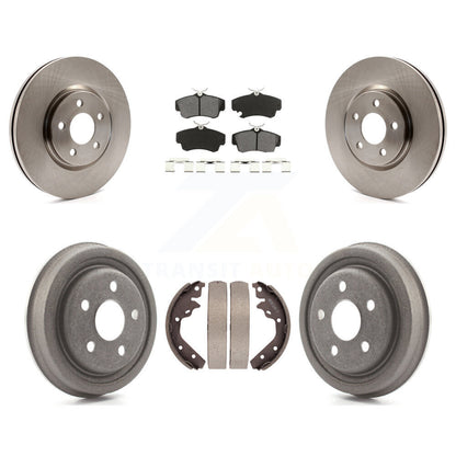 Kit de tambour à plaquettes semi-métalliques, Rotor de frein à disque avant et arrière, pour Dodge Neon SRT-2003