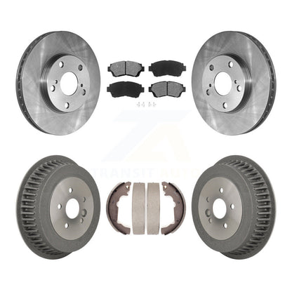Kit de plaquettes et de tambours semi-métalliques pour rotors de frein avant et arrière, pour Toyota Sienn 1998 – 2003