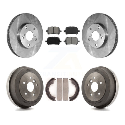 Kit de plaquettes et de tambour semi-métalliques, Rotor de frein avant et arrière, pour Toyota Solara 2.4 02-03