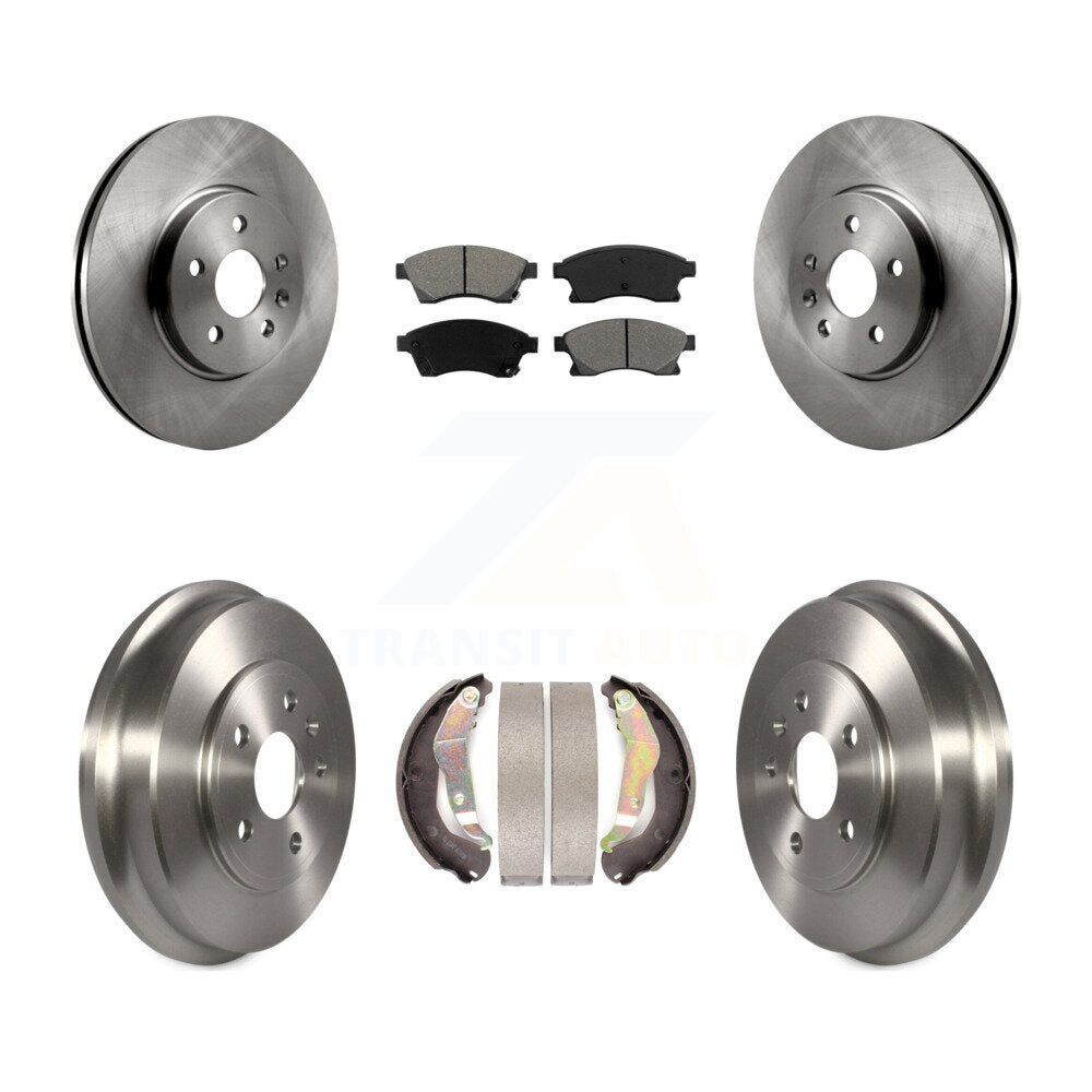 Kit de plaquettes et de tambour semi-métalliques pour Rotor de frein avant et arrière, pour Chevrolet Sonic R 13-14