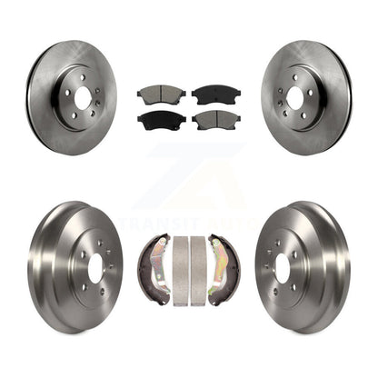 Kit de plaquettes et de tambour semi-métalliques pour Rotor de frein avant et arrière, pour Chevrolet Sonic R 13-14