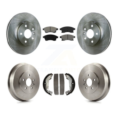 Rotors de frein avant et arrière, Kit de plaquettes et de tambour semi-métalliques pour Chevrolet Cruze Limite