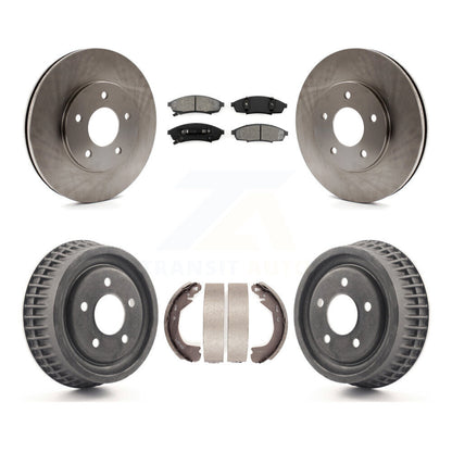 Kit de plaquettes et de tambour semi-métalliques, Rotor de frein avant et arrière, pour Chevrolet Lumina Mont