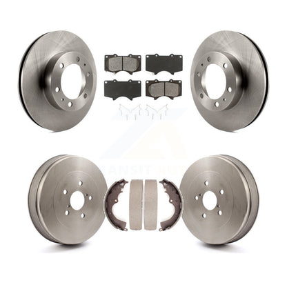 Kit de plaquettes et de tambour semi-métalliques pour Rotor de frein avant et arrière, pour Toyota Tacoma RW 2015