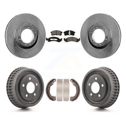 Kit de plaquettes et de tambour semi-métalliques, Rotor de frein avant et arrière, pour Buick LeSabre Oldsmobil