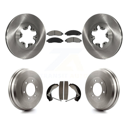 Kit de plaquettes et de tambour semi-métalliques, Rotor de frein avant et arrière, pour Chevrolet Colorado GM