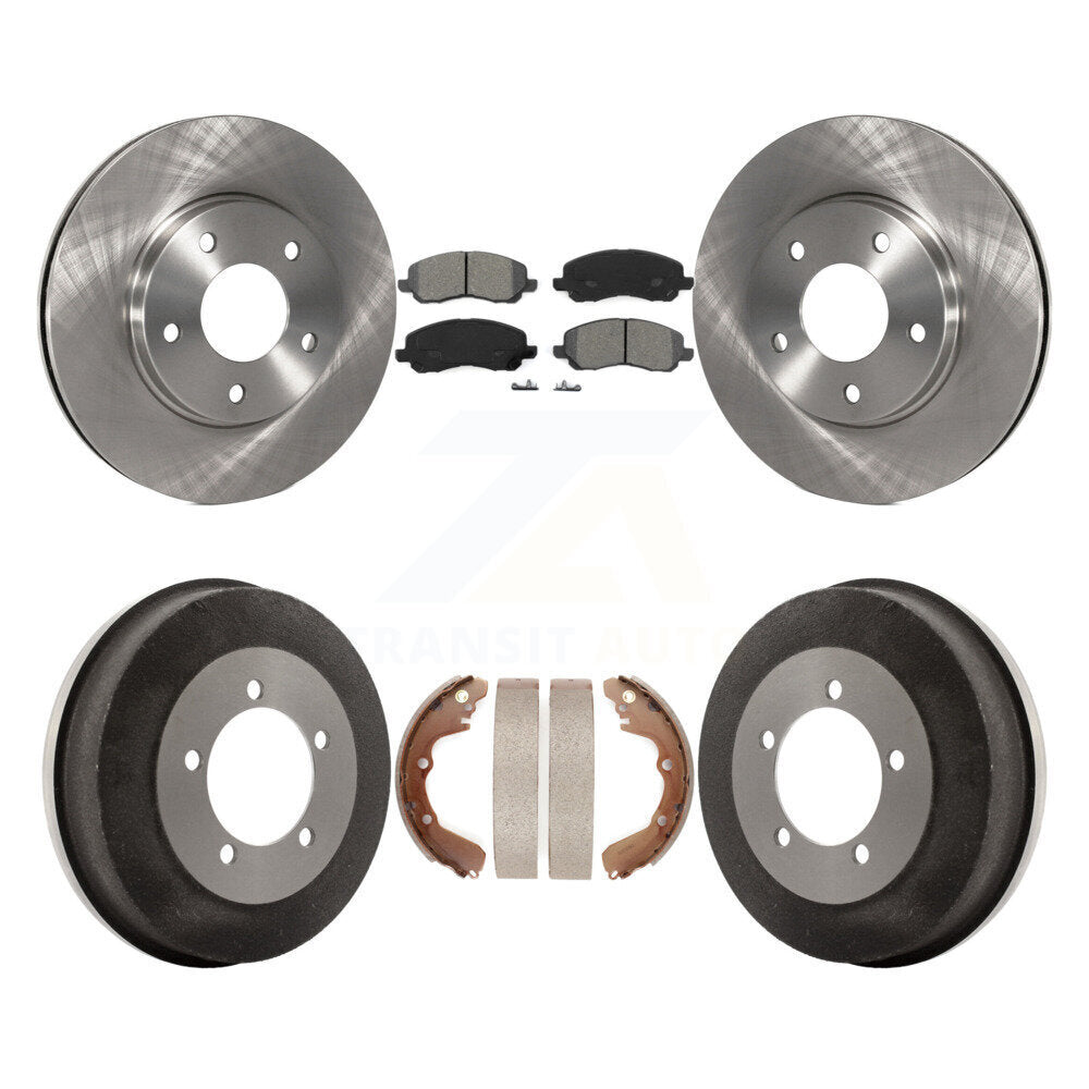Kit de plaquettes et de tambour semi-métalliques, Rotor de frein avant et arrière, pour Chrysler Sebring Eclips
