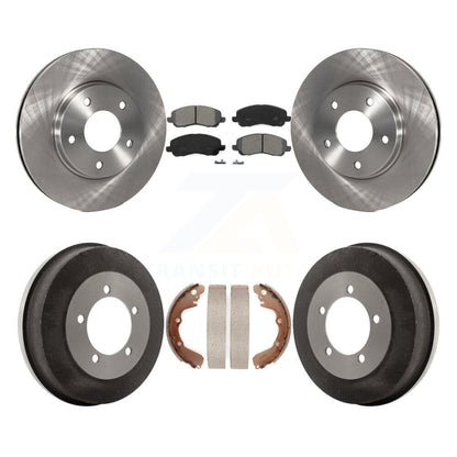 Kit de plaquettes et de tambour semi-métalliques, Rotor de frein avant et arrière, pour Chrysler Sebring Eclips