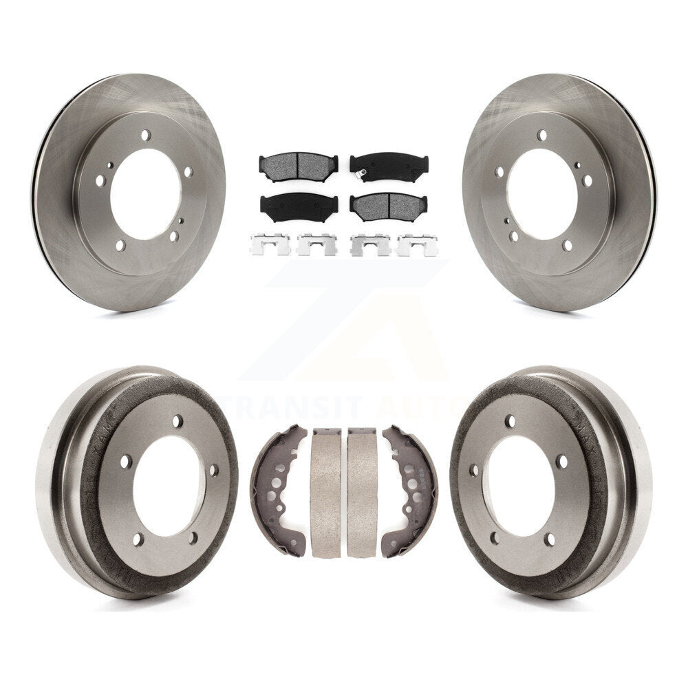 Kit de plaquettes et de tambour semi-métalliques, Rotor de frein avant et arrière, pour Chevrolet Tracker Suzuk