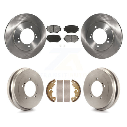 Kit de plaquettes et de tambour semi-métalliques, Rotor de frein avant et arrière, pour Suzuki XL-7 Grand Vitar