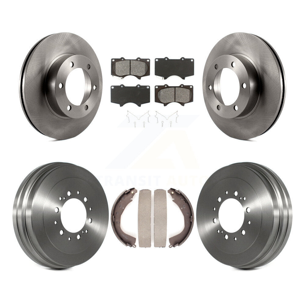 Kit de plaquettes et de tambours semi-métalliques pour rotors de frein avant et arrière, pour Toyota Tundr 2004 – 2006