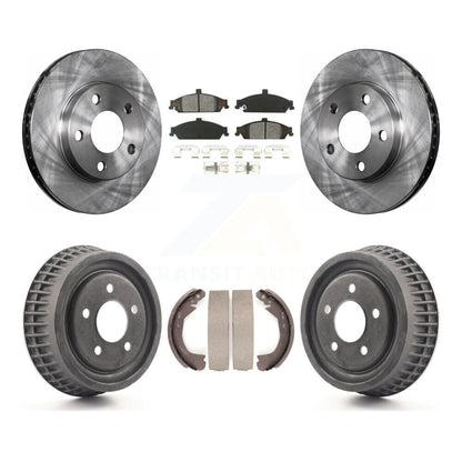 Kit de tambour à plaquettes semi-métalliques, Rotor de frein avant et arrière, pour Pontiac Grand Am Chevrole