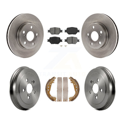 Kit de tambour à plaquettes semi-métalliques, Rotor de frein à disque avant et arrière, pour Toyota Celica G 2001