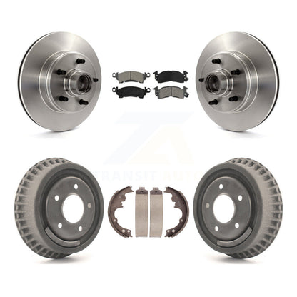 Kit de tambour à plaquettes semi-métalliques, Rotor de frein avant et arrière, pour Chevrolet Astro GMC Safar