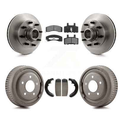 Kit de tambour à plaquettes semi-métalliques, Rotors de frein avant et arrière, pour GMC Yukon Chevrolet C150