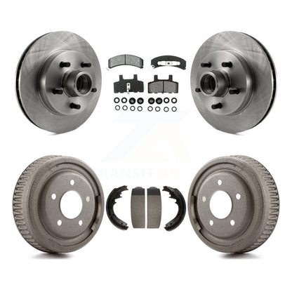 Kit de tambour à plaquettes semi-métalliques, Rotors de frein avant et arrière, pour GMC Yukon Chevrolet C150