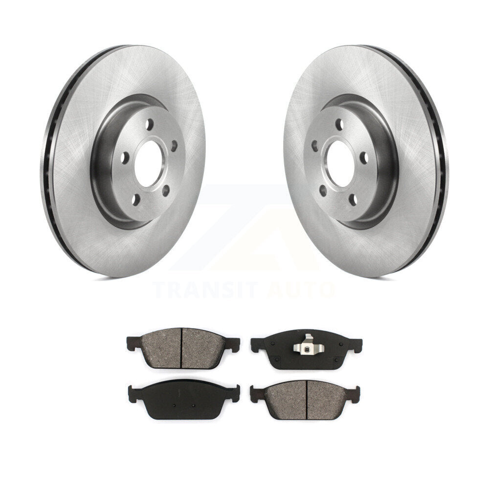 Kit de disques de frein à disque avant et plaquettes semi-métalliques pour Ford Transit Connect