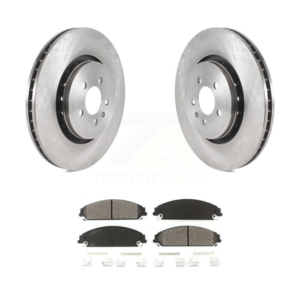 Kit de disques de frein à disque avant et plaquettes semi-métalliques pour Dodge Charger K8S-103521