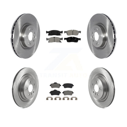 Kit de plaquettes semi-métalliques de Rotor de frein à disque avant et arrière, pour Mercedes-Benz GL350 GLS45