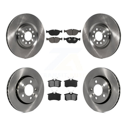 Kit de plaquettes de frein à disque semi-métalliques avant et arrière, pour Audi TT Quattro 3.2 2006