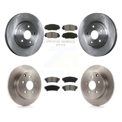 Kit de rotor de frein à disque avant et arrière et plaquettes semi-métalliques pour Toyota Mira 2016 – 2020