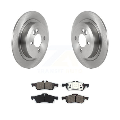 Kit de rotor de frein arrière et de plaquettes semi-métalliques pour Mini Cooper Convertible 2007 – 2008