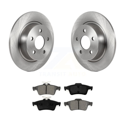 Kit de disques de frein à disque arrière et plaquettes semi-métalliques pour Ford Transit Connect