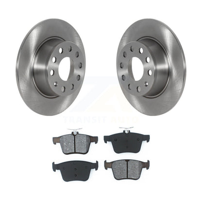 Kit de disques de frein à disque arrière et plaquettes semi-métalliques pour Volkswagen Jetta Taos