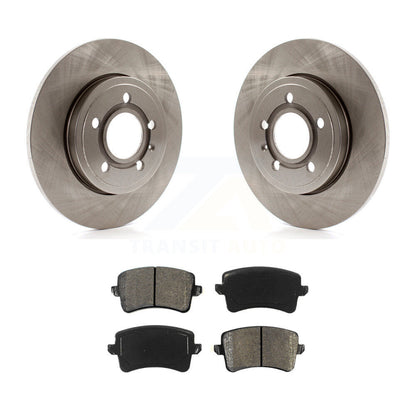 Kit de plaquettes semi-métalliques de Rotor de frein à disque arrière, pour Audi A4 Quattro Sedan/Wago 2009
