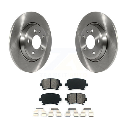 Kit de plaquettes semi-métalliques de Rotor de frein à disque arrière, pour Audi A4 Quattro Convertible 2009