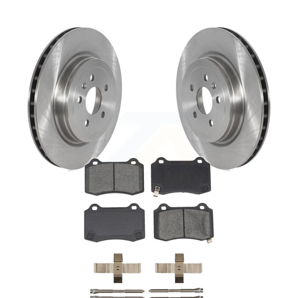 Kit de disques de frein à disque arrière et de plaquettes semi-métalliques pour Tesla S 2016 à partir du 04 16