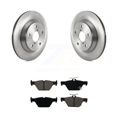 Kit de disques de frein à disque arrière et plaquettes semi-métalliques pour Subaru Forester 2019-2024