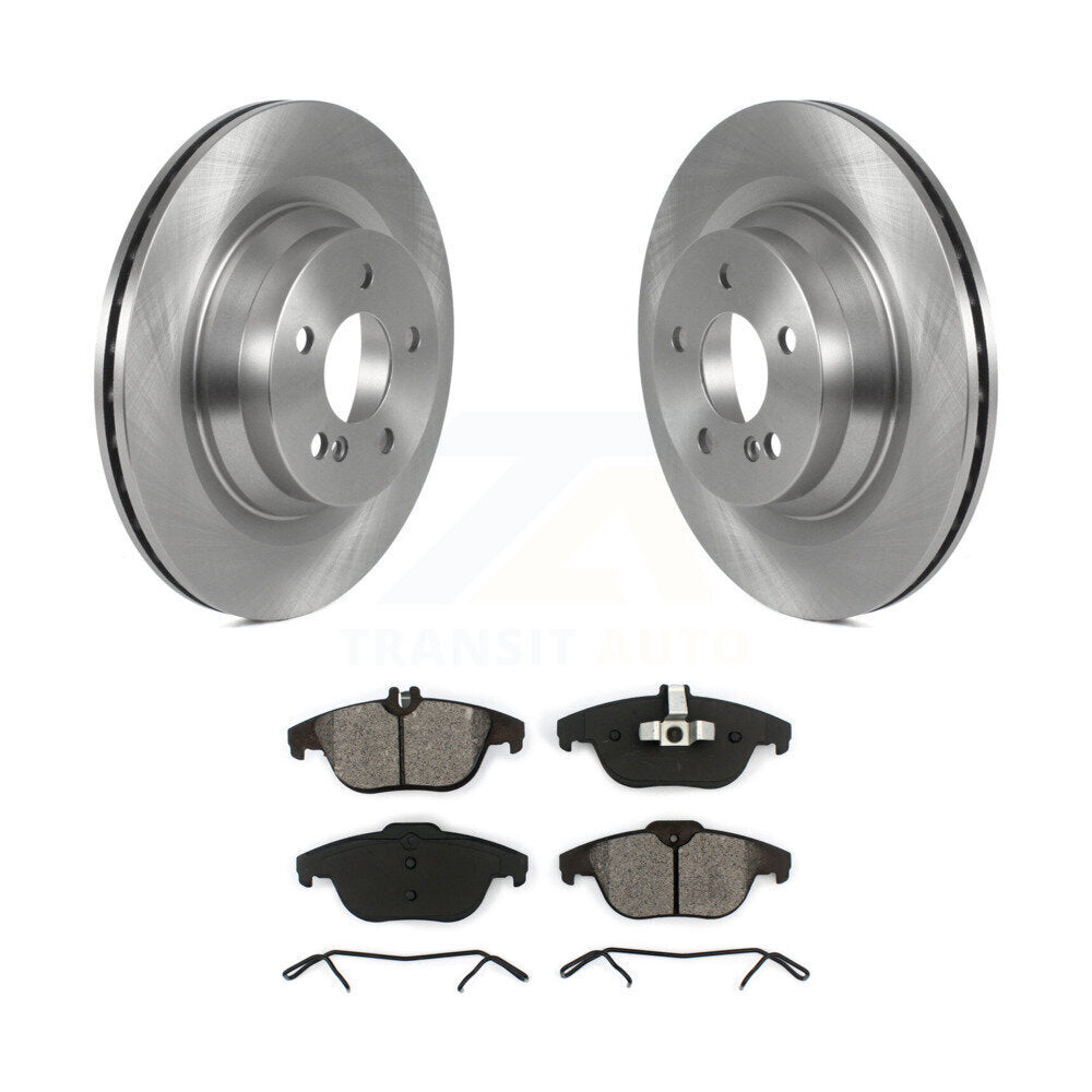 Kit de disques de frein à disque arrière et plaquettes semi-métalliques pour Mercedes-Benz E550