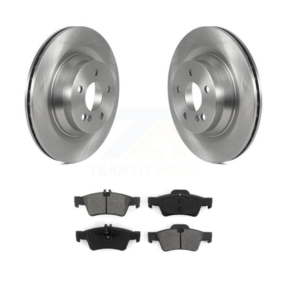 Kit de disques de frein à disque arrière et plaquettes semi-métalliques pour Mercedes-Benz E550 CLS550