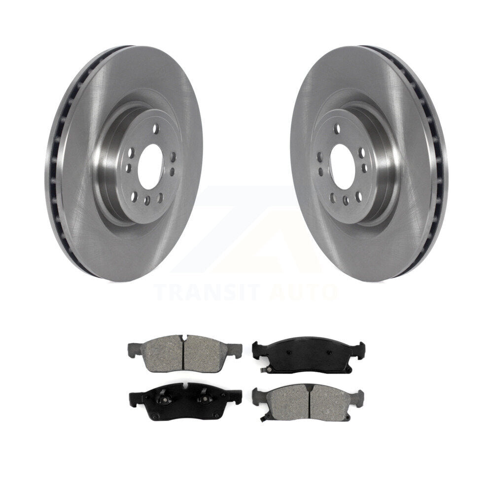 Rotors de frein avant et Kit de plaquettes semi-métalliques pour Mercedes-Benz ML350 GLE400 GLE35
