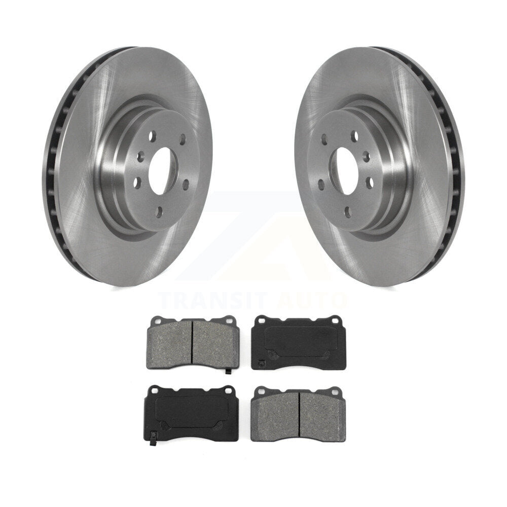 Kit de disques de frein à disque avant et plaquettes semi-métalliques pour Tesla S X K8S-103594