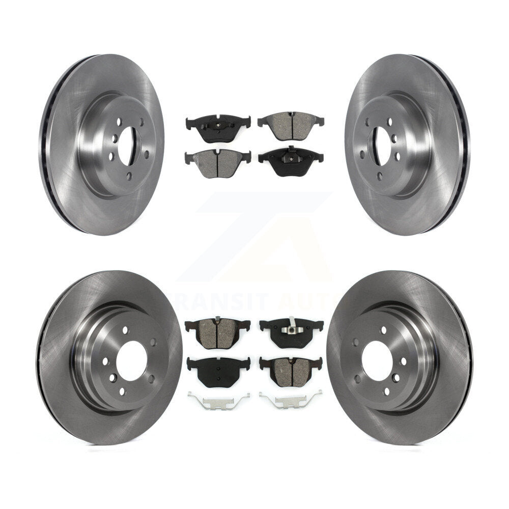 Kit de plaquettes de frein semi-métalliques pour Rotor de frein avant et arrière, pour BMW 335i cabriolet/coupé 2012