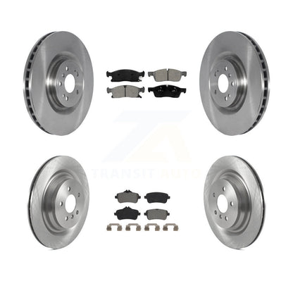 Kit de plaquettes semi-métalliques de Rotor de frein à disque avant et arrière, pour Mercedes-Benz GL350 GLS45