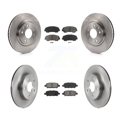 Kit de plaquettes semi-métalliques de Rotor de frein à disque avant et arrière, pour Nissan Qashqai Rogue Spor