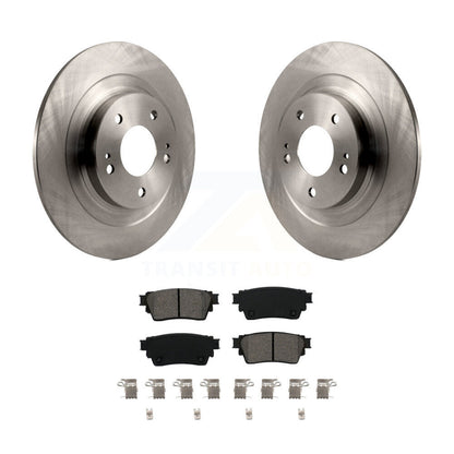 Rotors de frein arrière et Kit de plaquettes semi-métalliques pour Mitsubishi Outlander Eclipse Cros