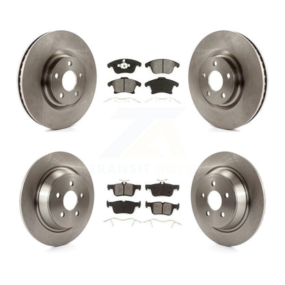 Kit de rotors de frein avant et arrière et plaquettes semi-métalliques pour Ford Police Responder Hybri