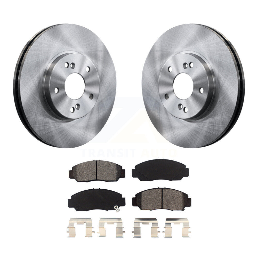 Kit de disques de frein à disque avant et plaquettes semi-métalliques pour Honda Accord K8S-103635