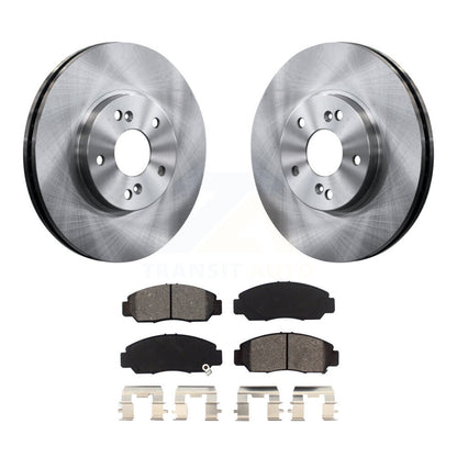 Kit de disques de frein à disque avant et plaquettes semi-métalliques pour Honda Accord K8S-103635