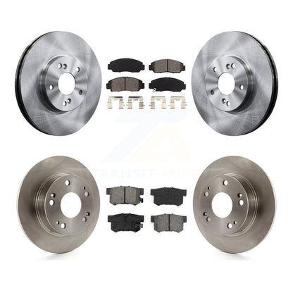 Kit de rotors de frein à disque avant et arrière et plaquettes semi-métalliques pour Honda Accord